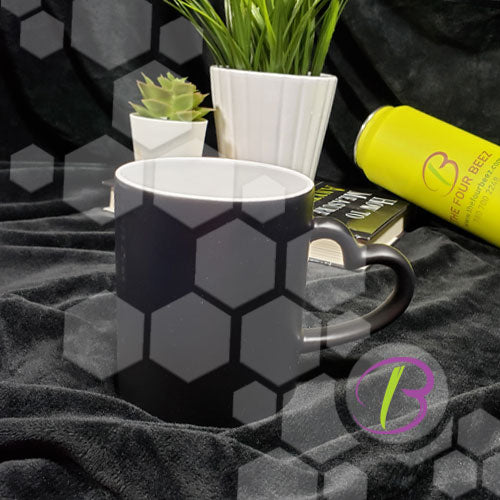 11 oz. Color Change Magic Mug Heart Handle