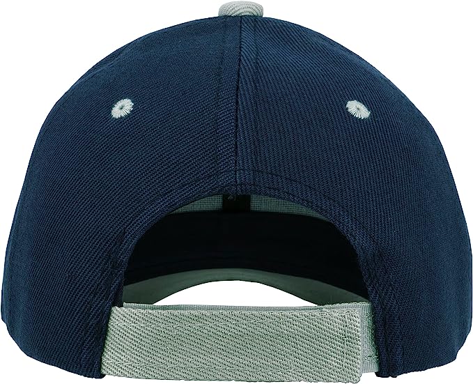 Blue Baseball Hat with adjustable back strap