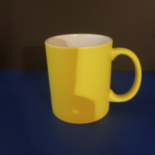 11 oz. Yellow Neon Mug