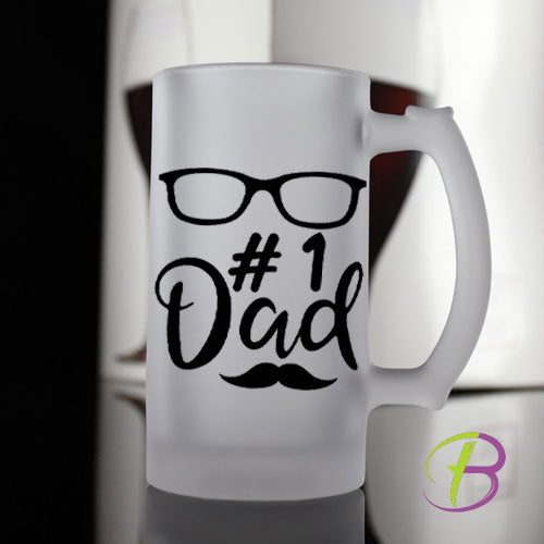 16 oz. Frosted Beer Mug Dad 1