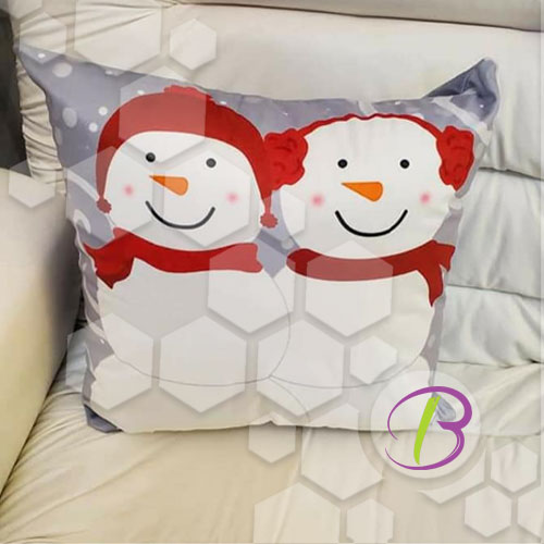 Snow Man Pillowcases Cover