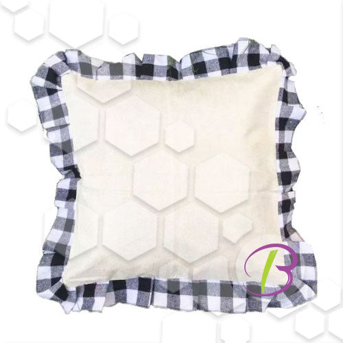 Christmas Plaid Pillows | Black Plaid Pillow – Beige